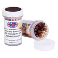 Jar of matches with BCB International label on a white background